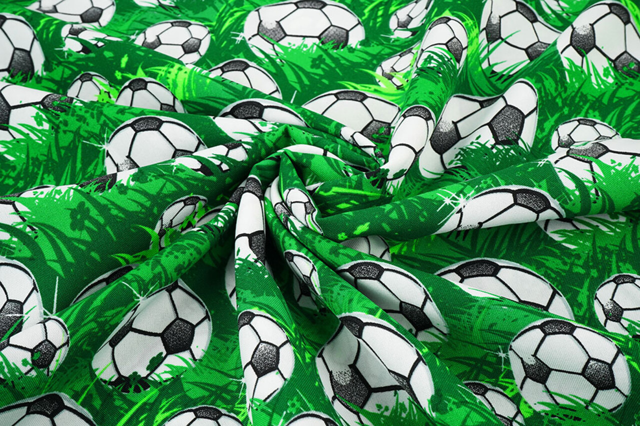 Oeko-Tex®  Bi-Stretch Printed Football