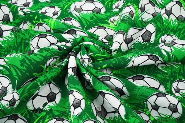 Oeko-Tex®  Bi-Stretch Printed Football