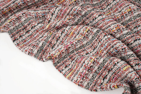 Bouclé Fantasy Melango Red Bouclé Fantasy Melango Red