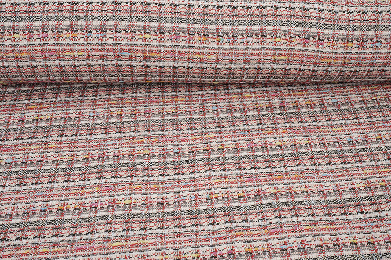Bouclé Fantasy Melango Red Bouclé Fantasy Melango Red