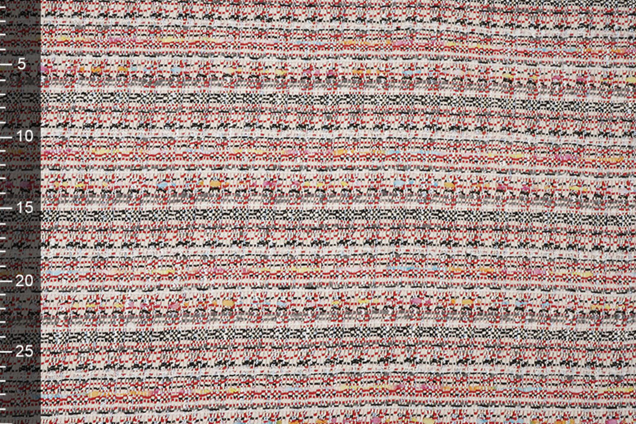 Bouclé Fantasy Melango Rood Bouclé Fantasy Melango Rood