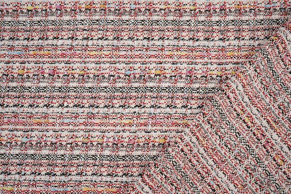 Bouclé Fantasy Melango Red Bouclé Fantasy Melango Red