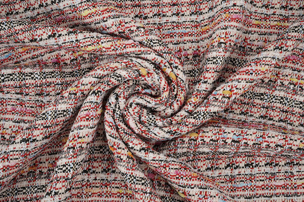 Bouclé Fantasy Melango Red Bouclé Fantasy Melango Red