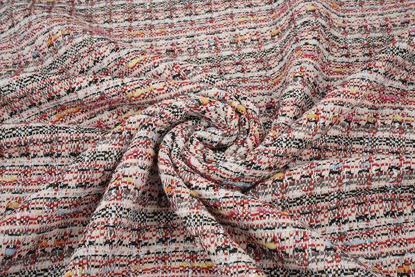 Bouclé Fantasy Melango Red Bouclé Fantasy Melango Red
