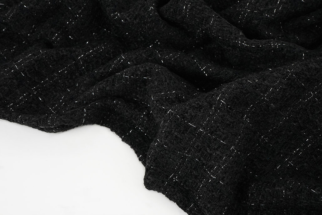 Bouclé Checkered Noirello