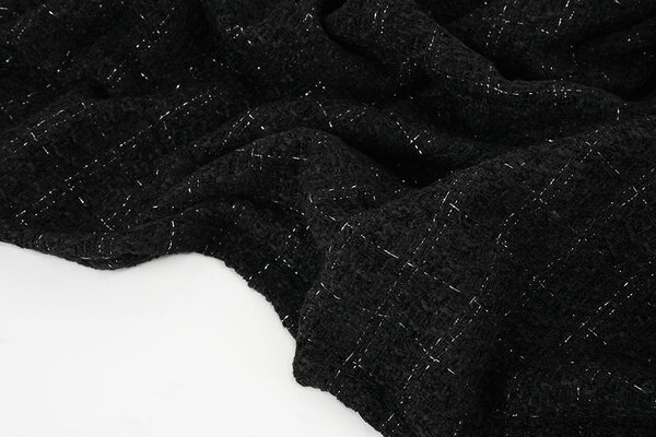 Bouclé Checkered Noirello