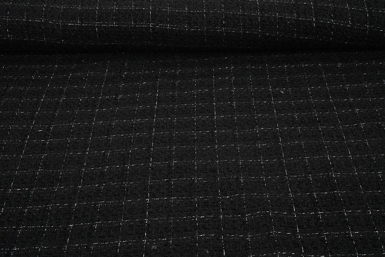 Bouclé Checkered Noirello
