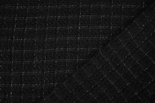 Bouclé Checkered Noirello