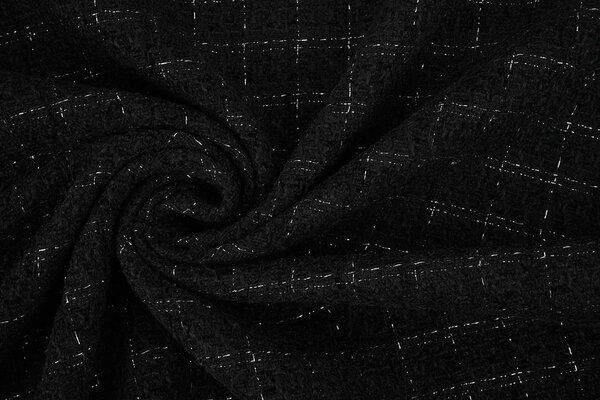 Bouclé Checkered Noirello