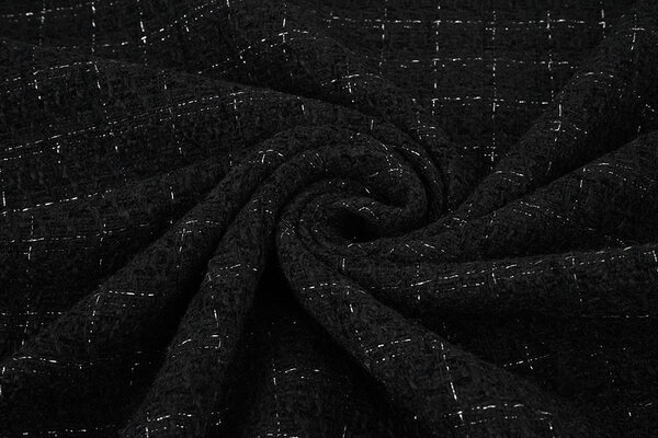Bouclé Checkered Noirello
