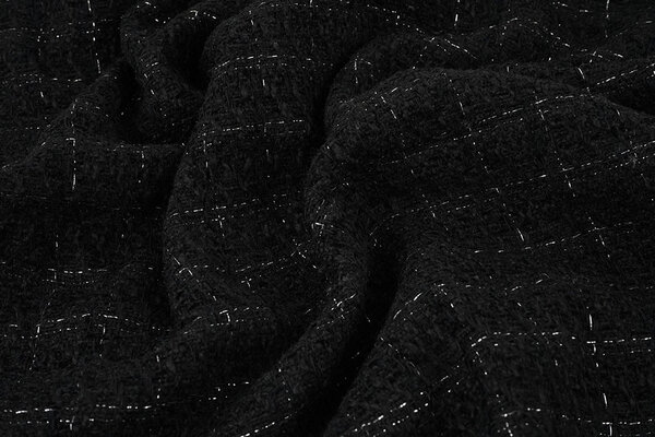 Bouclé Checkered Noirello