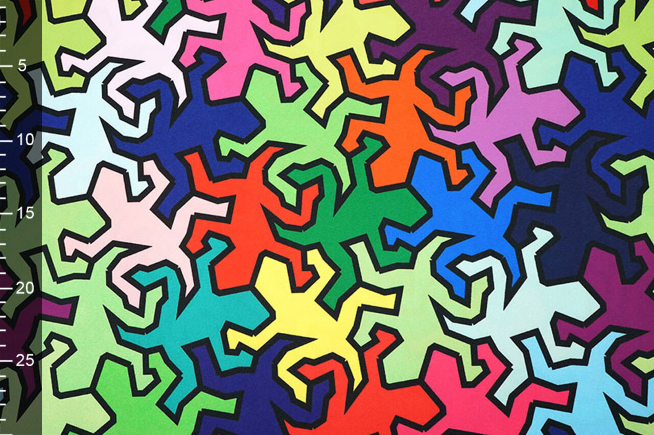 Oeko-Tex® Bi-Stretch Printed Barcelona Salamanders Oeko-Tex® Bi-Stretch Printed Barcelona Salamanders