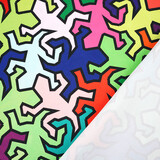 Oeko-Tex®  Bi-Stretch Printed Barcelona Salamanders