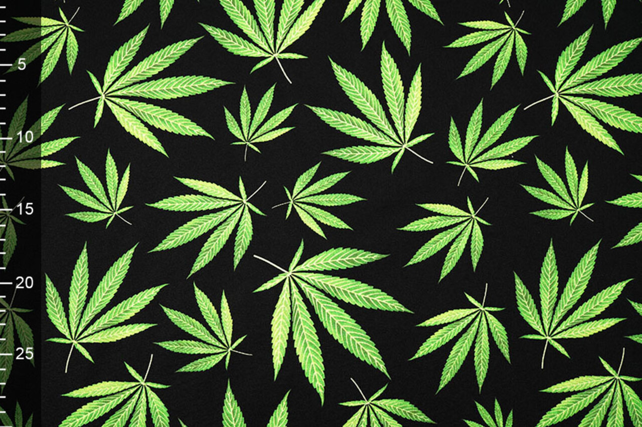 Oeko-Tex®  Bi-Stretch Bedruckt Green Haze