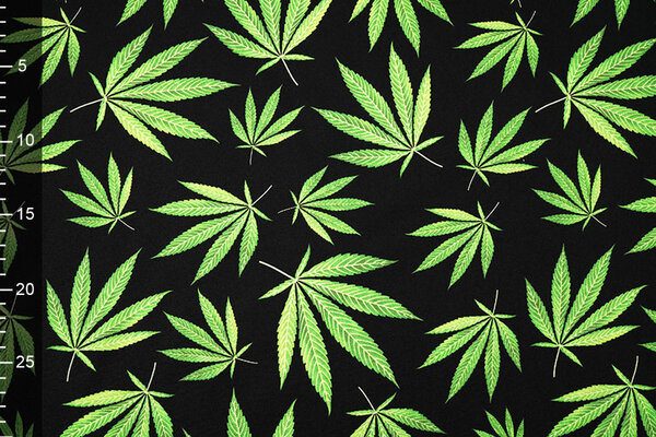 Oeko-Tex®  Bi-Stretch Bedruckt Green Haze