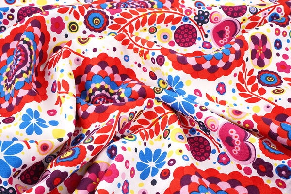 Oeko-Tex® Bi-Stretch Printed Boho Bloom Oeko-Tex® Bi-Stretch Printed Boho Bloom