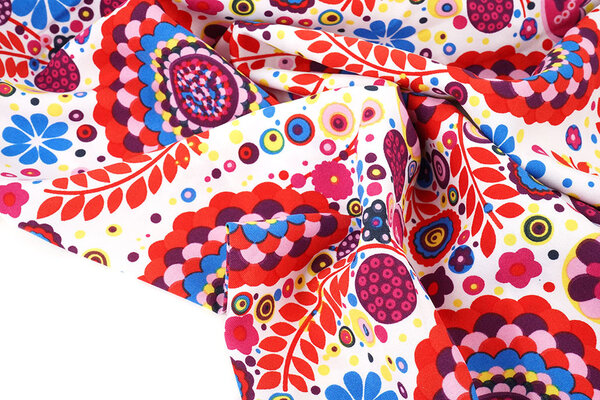 Oeko-Tex® Bi-Stretch Printed Boho Bloom Oeko-Tex® Bi-Stretch Printed Boho Bloom