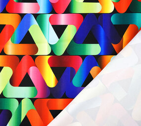 Oeko-Tex®  Bi-Stretch Printed Triangle