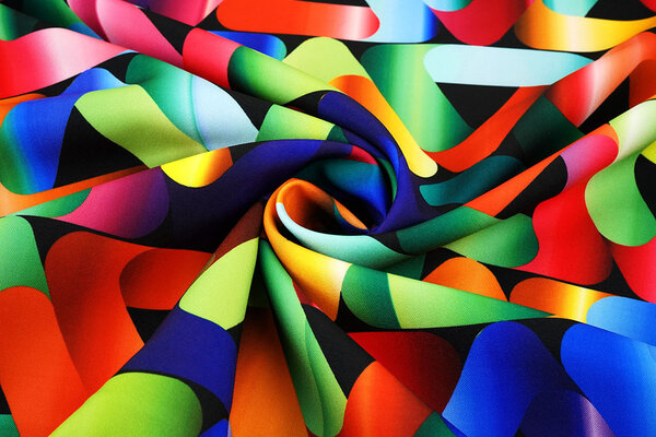 Oeko-Tex®  Bi-Stretch Printed Triangle