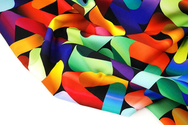 Oeko-Tex®  Bi-Stretch Printed Triangle