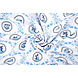 Oeko-Tex® Bi-Stretch Bedruckt Delfter Blau Oeko-Tex® Bi-Stretch Bedruckt Delfter Blau