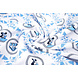Oeko-Tex® Bi-Stretch Printed Dutch Delft Blue Oeko-Tex® Bi-Stretch Printed Dutch Delft Blue