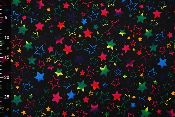 Oeko-Tex®  Bi-Stretch Printed Magical Stars