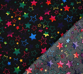 Oeko-Tex®  Bi-Stretch Printed Magical Stars