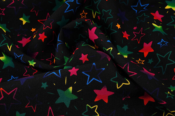 Oeko-Tex®  Bi-Stretch Printed Magical Stars
