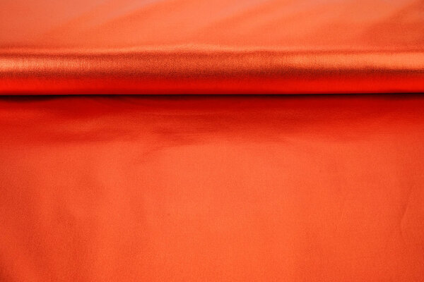 Metallic Stretch Katoen Oranje-Rood Metallic Stretch Katoen Oranje-Rood