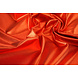 Metallic Stretch Cotton Orange-Red