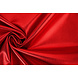 Metallic Stretch Baumwolle Rot