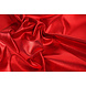 Metallic Stretch Baumwolle Rot