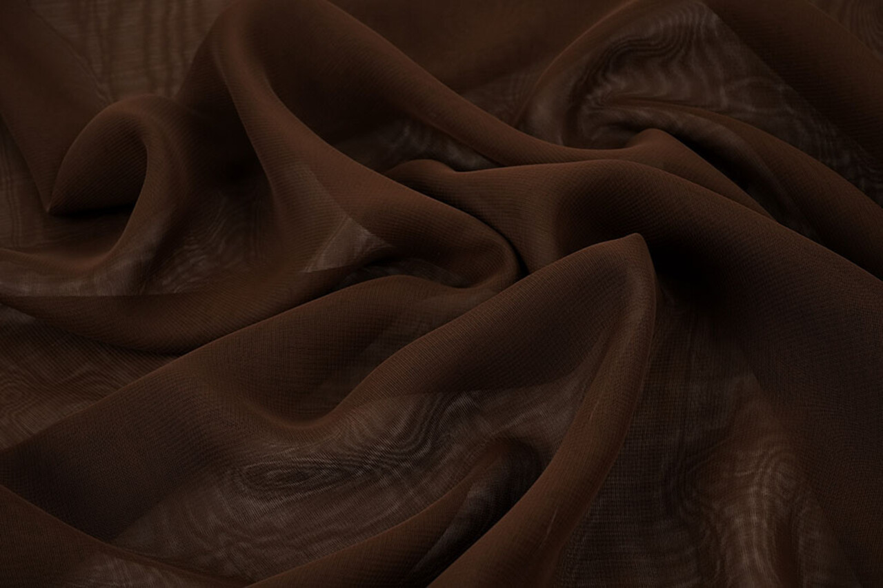 Hi Multi Chiffon Chestnut Brown Hi Multi Chiffon Chestnut Brown
