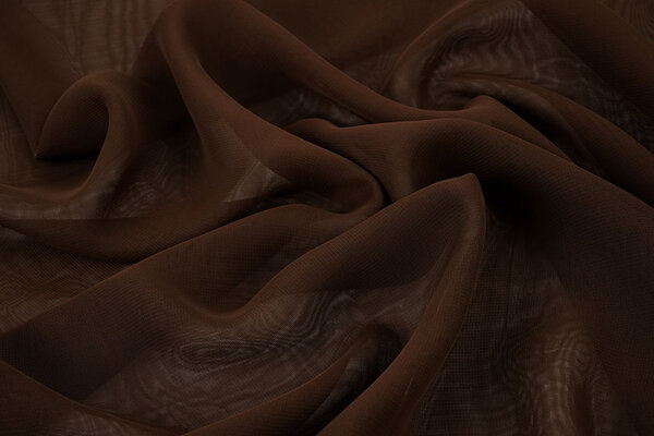 Hi Multi Chiffon Chestnut Brown Hi Multi Chiffon Chestnut Brown
