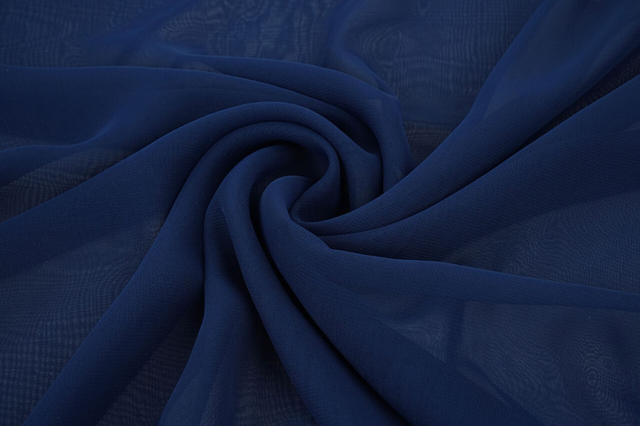 Hi Multi Chiffon French Navy