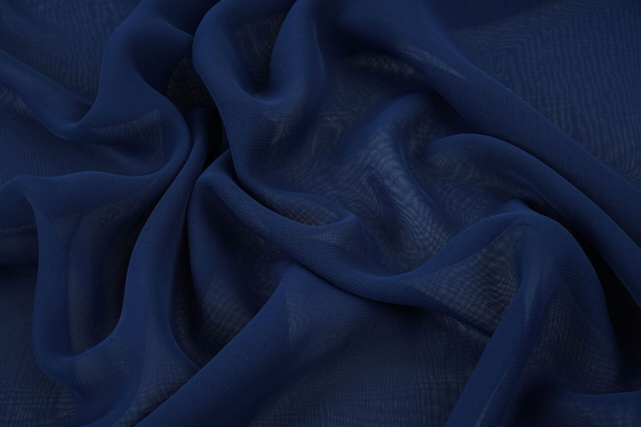 Hi Multi Chiffon French Navy