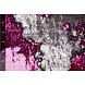 Omkeerbare Pailletten Stof Fuchsia-Zilver Omkeerbare Pailletten Stof Fuchsia-Zilver