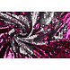 Omkeerbare Pailletten Stof Fuchsia-Zilver Omkeerbare Pailletten Stof Fuchsia-Zilver