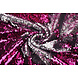 Reversibler Paillettenstoff Fuchsia-Silber Reversibler Paillettenstoff Fuchsia-Silber