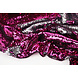 Reversibler Paillettenstoff Fuchsia-Silber Reversibler Paillettenstoff Fuchsia-Silber