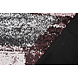 Reversibler Paillettenstoff Rosa-Silber Reversibler Paillettenstoff Rosa-Silber