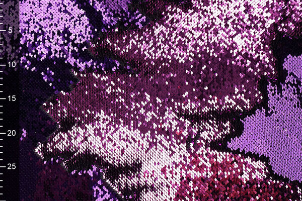 Reversible Sequin Fabric Lilac-Pink