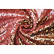 Reversible Sequin Fabric Pink-Gold on Pink Satin