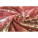 Reversible Sequin Fabric Pink-Gold on Pink Satin