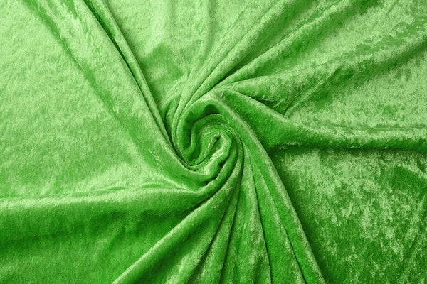 Terciopelo de Panne Verde Manzana Terciopelo de Panne Verde Manzana