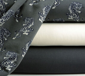 Oeko-Tex® French Terry Gris Oscuro Jaspeado Oeko-Tex® French Terry Gris Oscuro Jaspeado