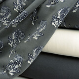 Oeko-Tex®  French Terry Tiger Grey