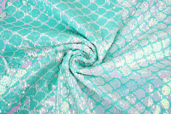 Reversible Sequin Fabric Mermaid Tail