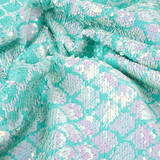 Reversible Sequin Fabric Mermaid Tail